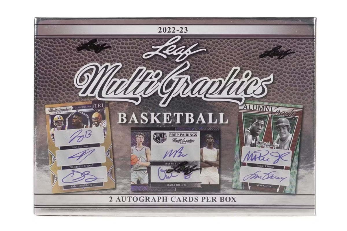 2022/23 Leaf Multigraphics Basketball Hobby Box