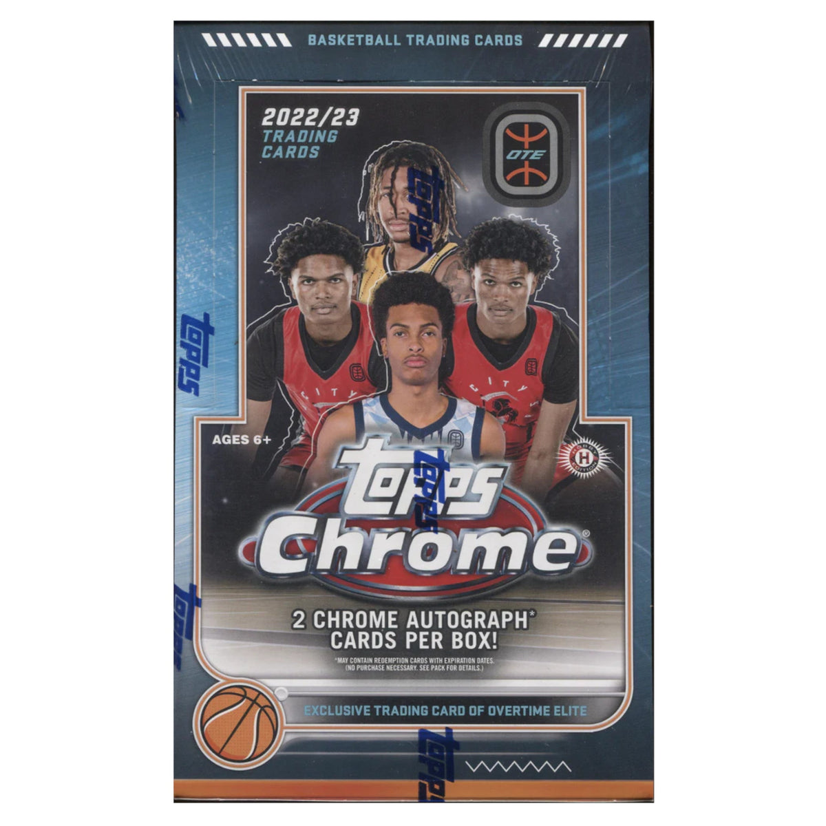 2022/23 Topps Chrome Overtime Elite Basketball Hobby Box
