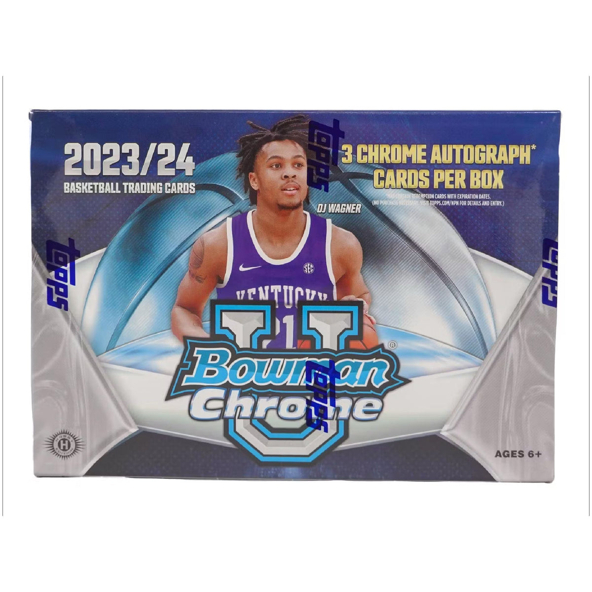 2023/24 Bowman Chrome University Basketball Breakers Delight Box (Fall Sale)