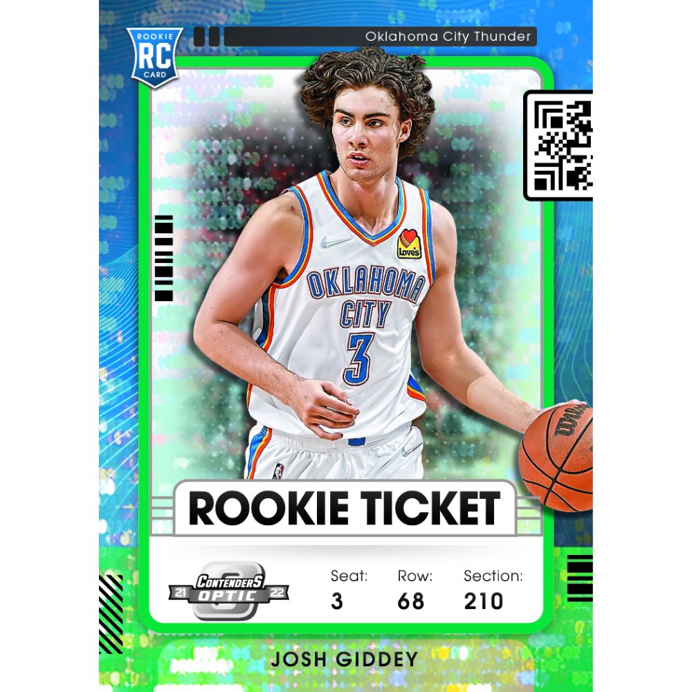 2021/22 Panini Contenders Optic Basketball Hobby Box (Fall Sale)
