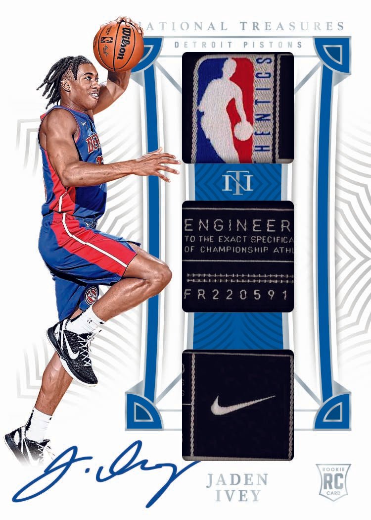 2022/23 Panini National Treasures Basketball Hobby Box