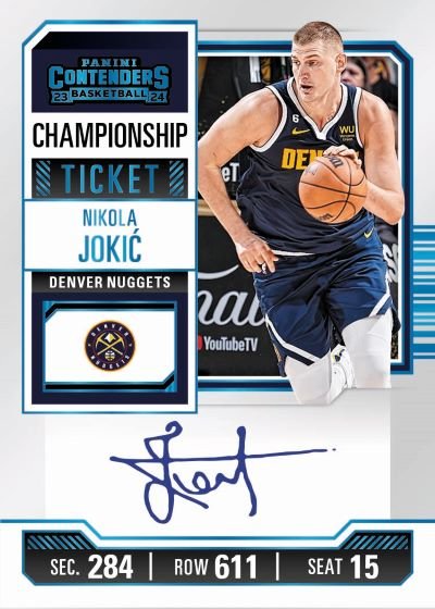 2023/24 Panini Contenders Basketball Hobby Box