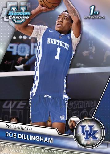 2023/24 Bowman Chrome University Basketball Hobby Box