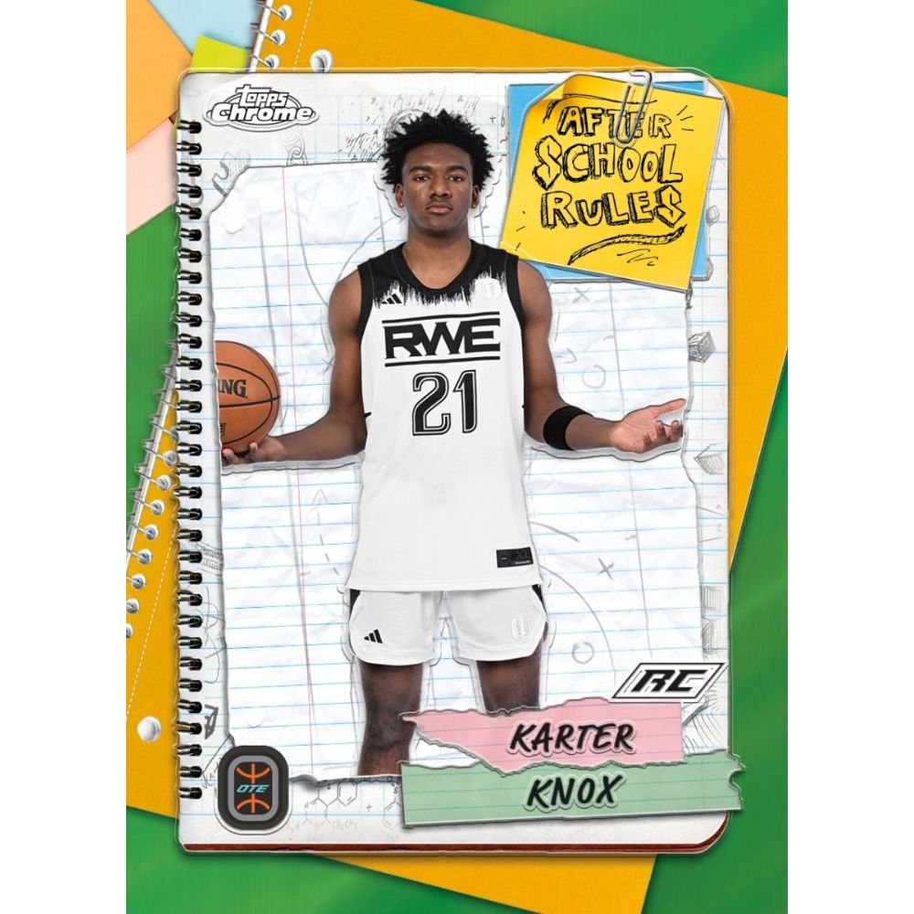 2023/24 Topps Chrome Overtime Elite Basketball Hobby Box