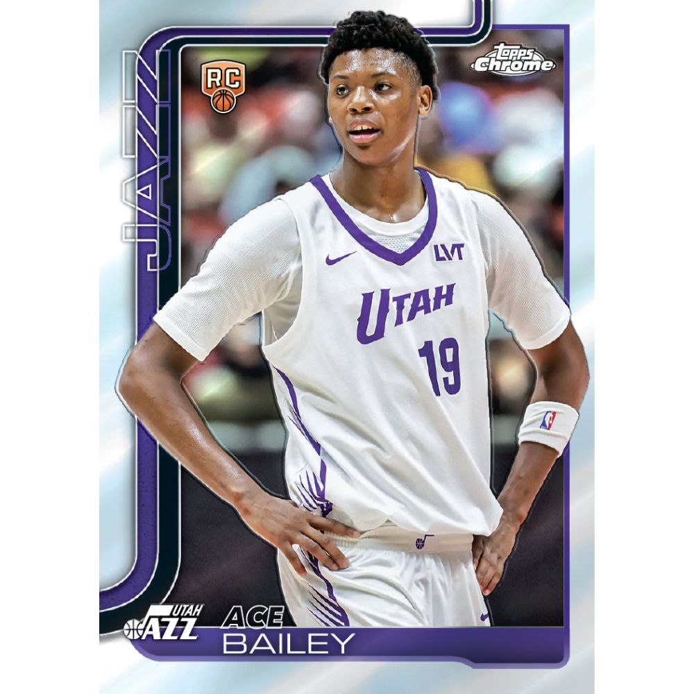 2025/26 Topps Chrome Basketball First Day Jumbo Box