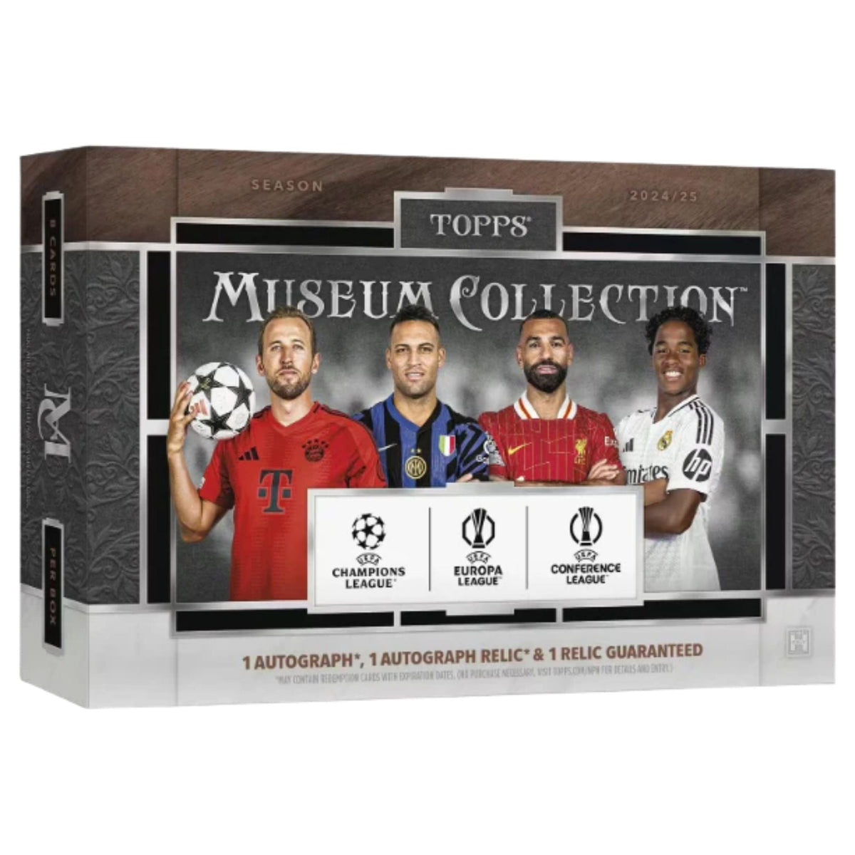 2024/25 Topps Museum Collection UEFA Club Competitions Soccer Hobby Box (Fall Sale)