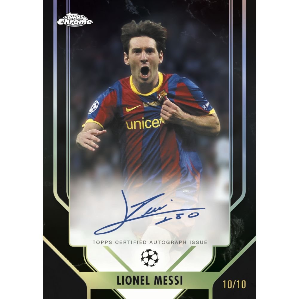 2025/26 Topps Chrome UEFA Club Competitions Soccer Hobby Box
