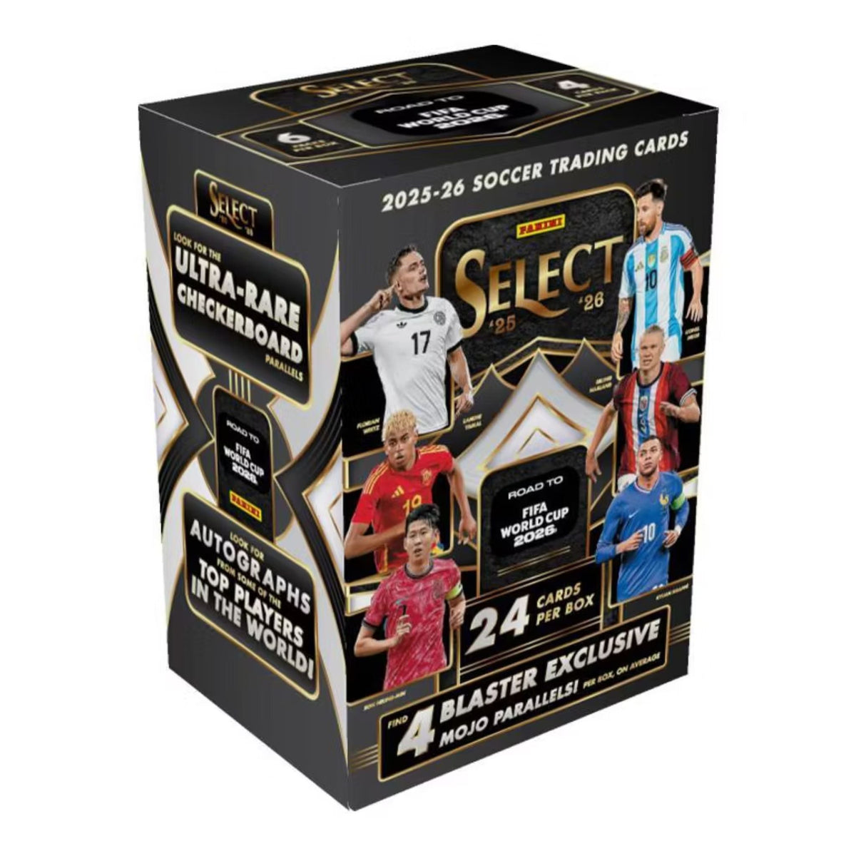 2025/26 Panini Select Road to World Cup Soccer Blaster Box (Fall Sale)