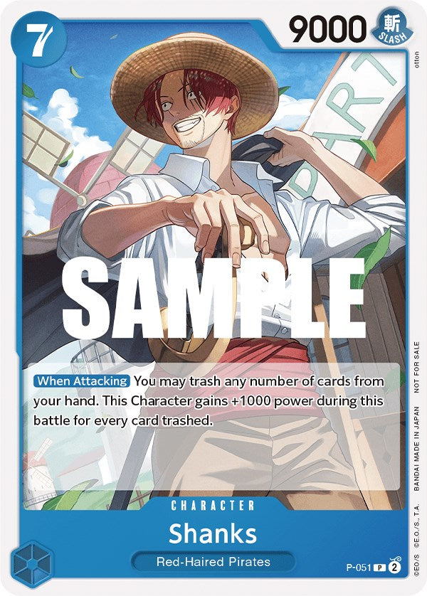 Shanks (Sealed Battle Kit Vol. 1) - P-051