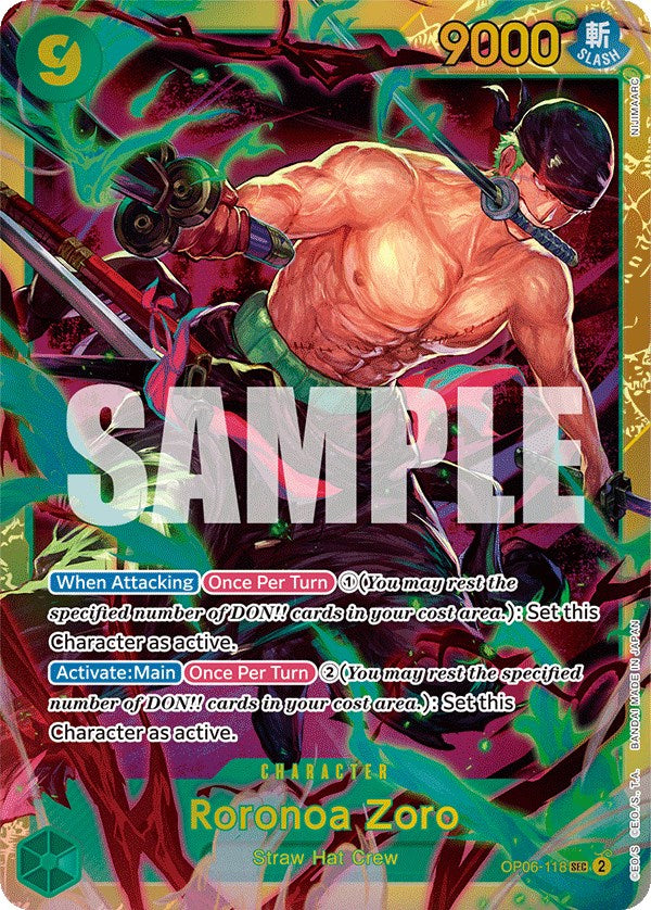 Roronoa Zoro - OP06-118