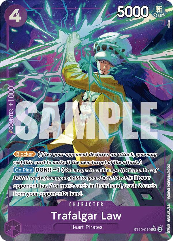 Trafalgar Law (ST10-010) (Alternate Art) - ST10-010 - (Premium Booster -The Best-)