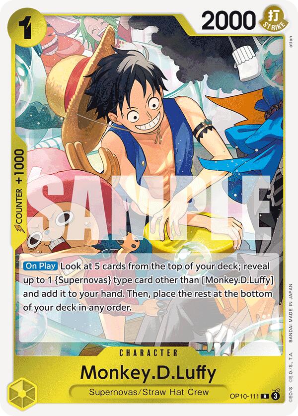 Monkey.D.Luffy (111) - OP10-111