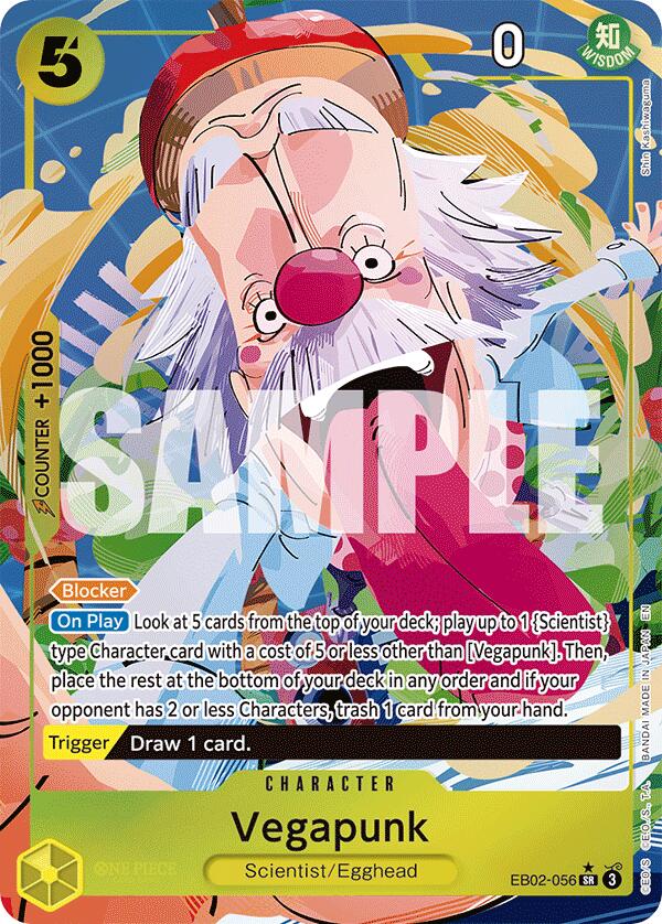 Vegapunk (Alternate Art) - EB02-056 - (Extra Booster: Anime 25th Collection)