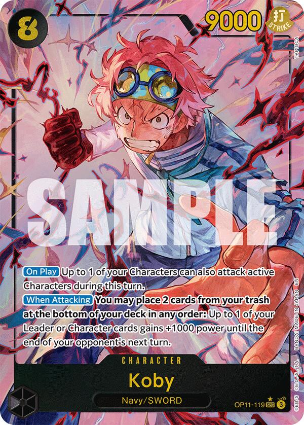 Koby (119) (Alternate Art) - OP11-119