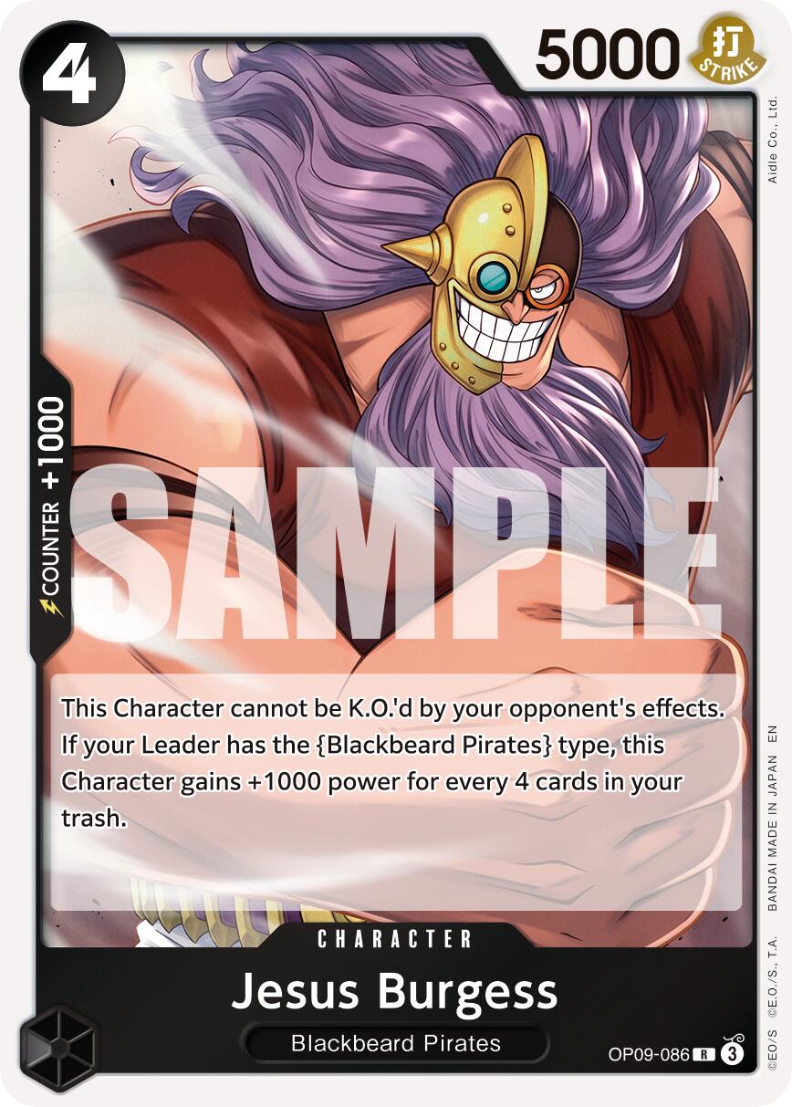 Jesus Burgess (Reprint) - OP09-086
