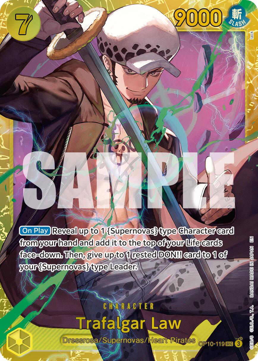 Trafalgar Law - OP10-119 (Reprint) - OP10-119