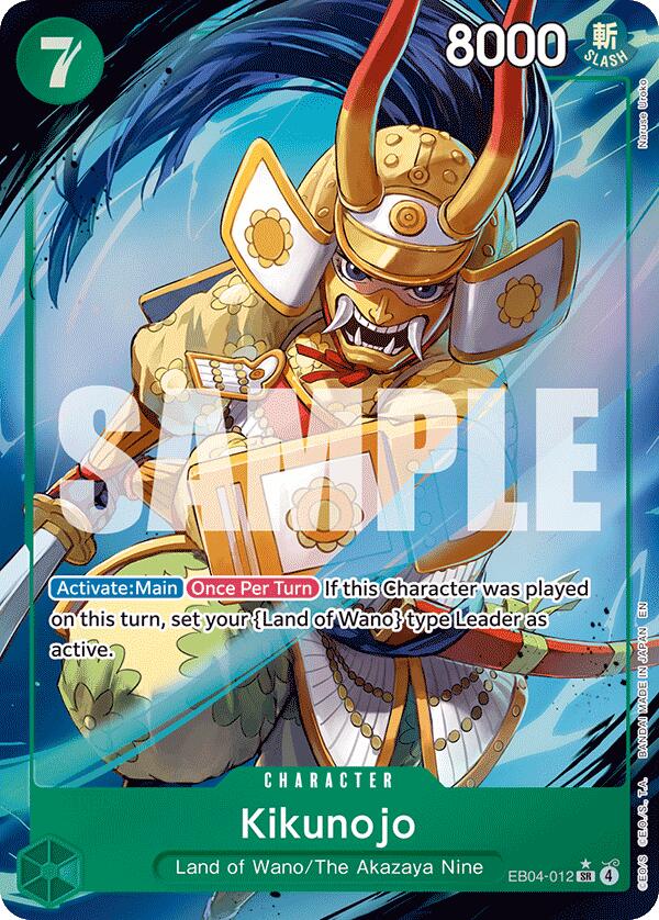 Kikunojo - EB04-012 (Alternate Art) - EB04-012