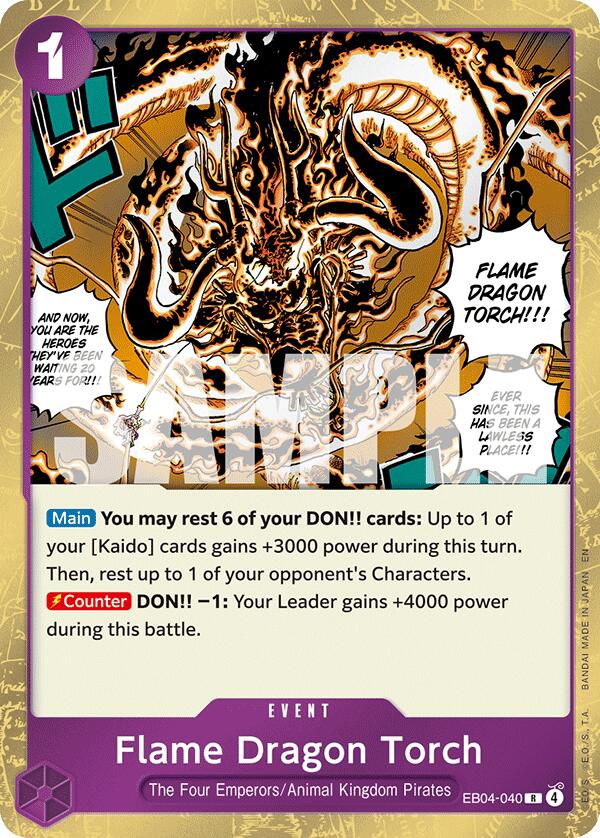 Flame Dragon Torch - EB04-040