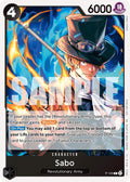 Sabo (Tournament Pack 2026 Vol. 2) - P-105 - (One Piece Promotion Cards)