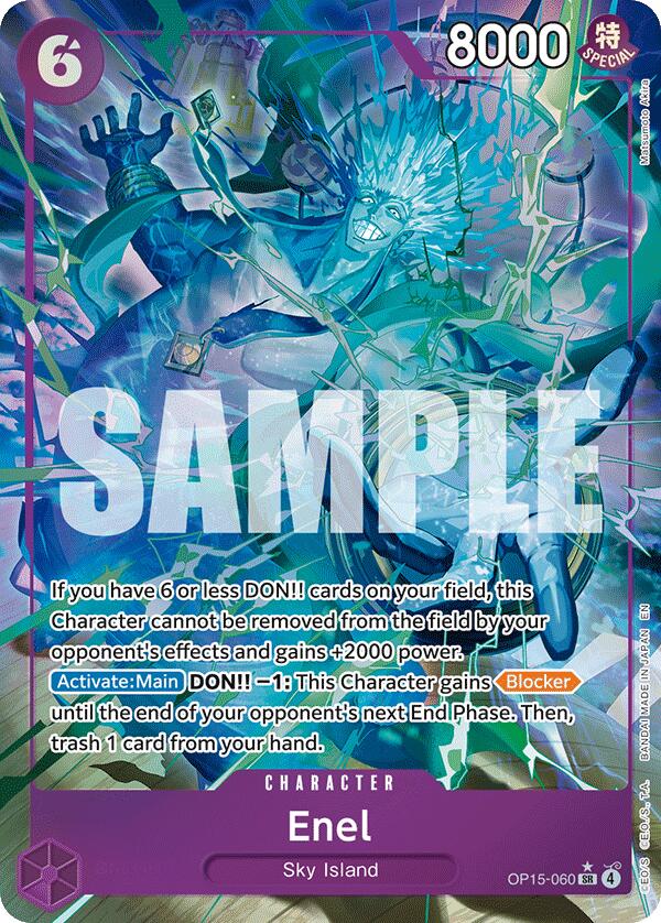 Enel (OP15-060) (Alternate Art) - OP15-060