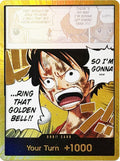DON!! Card (Luffy) (Gold)