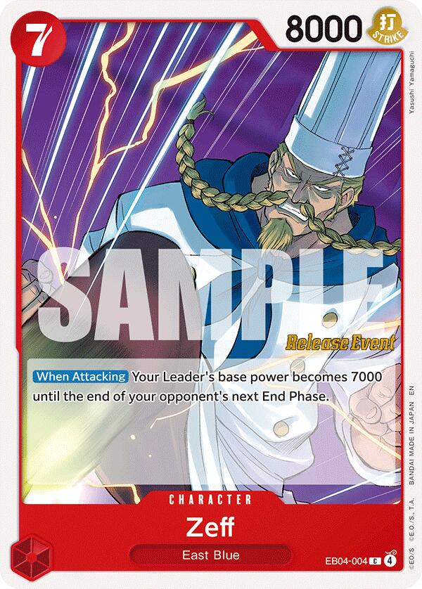 Zeff - EB04-004 - (Adventure on Kami's Island Release Event Cards)
