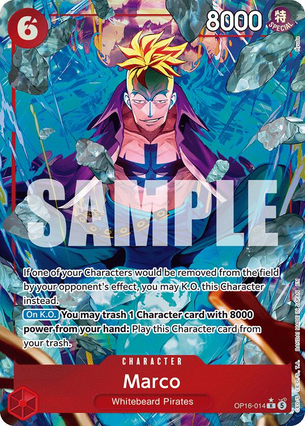 Marco (Alternate Art) - OP16-014 - (The Time of Battle)
