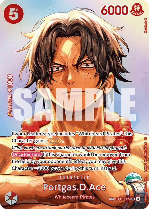 Portgas.D.Ace (SP) - ST15-005