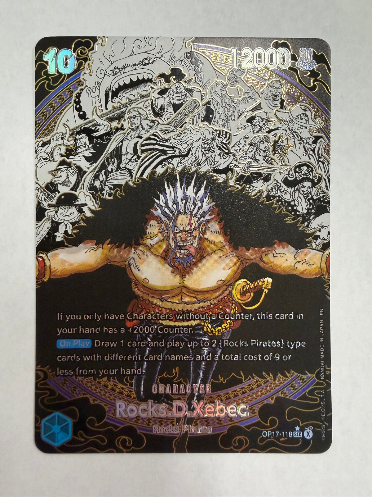 Rocks.D.Xebec (118) (Super Alternate Art) - OP17-118