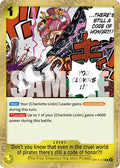Don't you know that even in the cruel world of pirates there's still a code of honor?!! - OP17-115