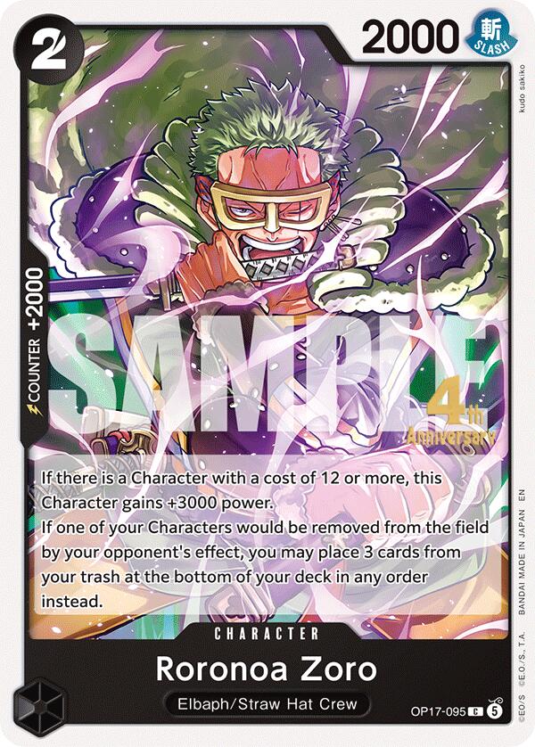 Roronoa Zoro (095) - OP17-095