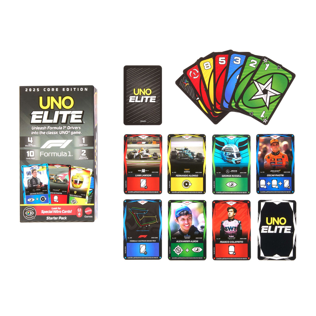 UNO Elite Formula 1® 2025 Core Edition Starter Pack