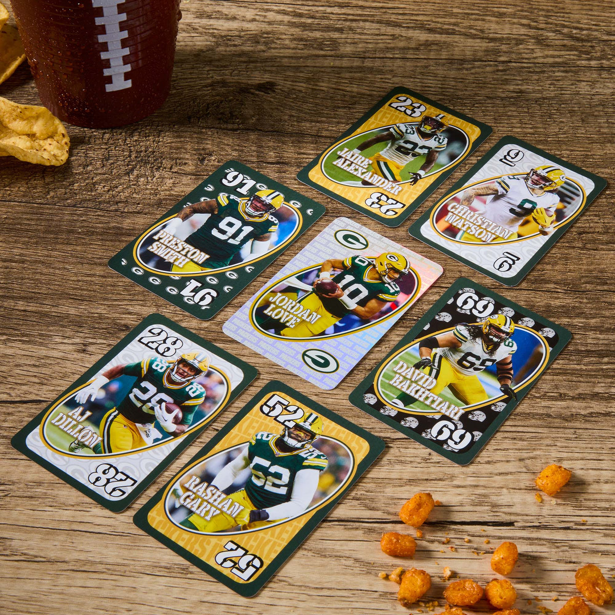 UNO Fandom NFL Green Bay Packers Game Deck