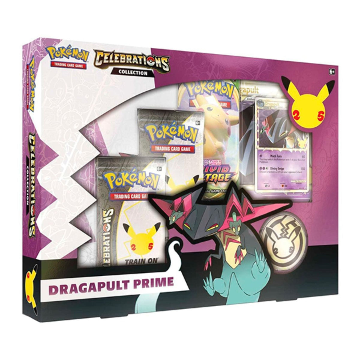 Pokemon Celebrations Dragapult Prime Collection Box