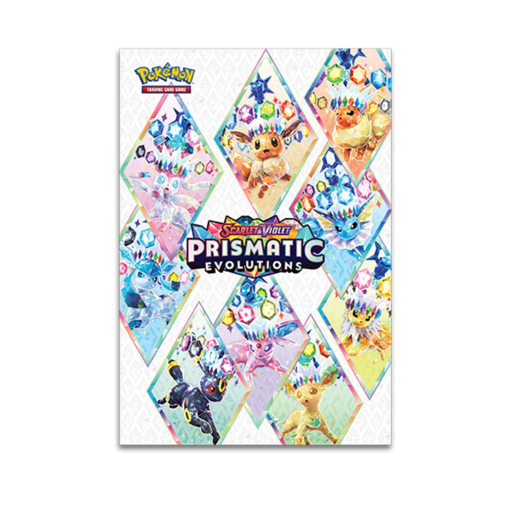Pokemon Scarlet & Violet Prismatic Evolutions Poster Collection (Fall Sale)