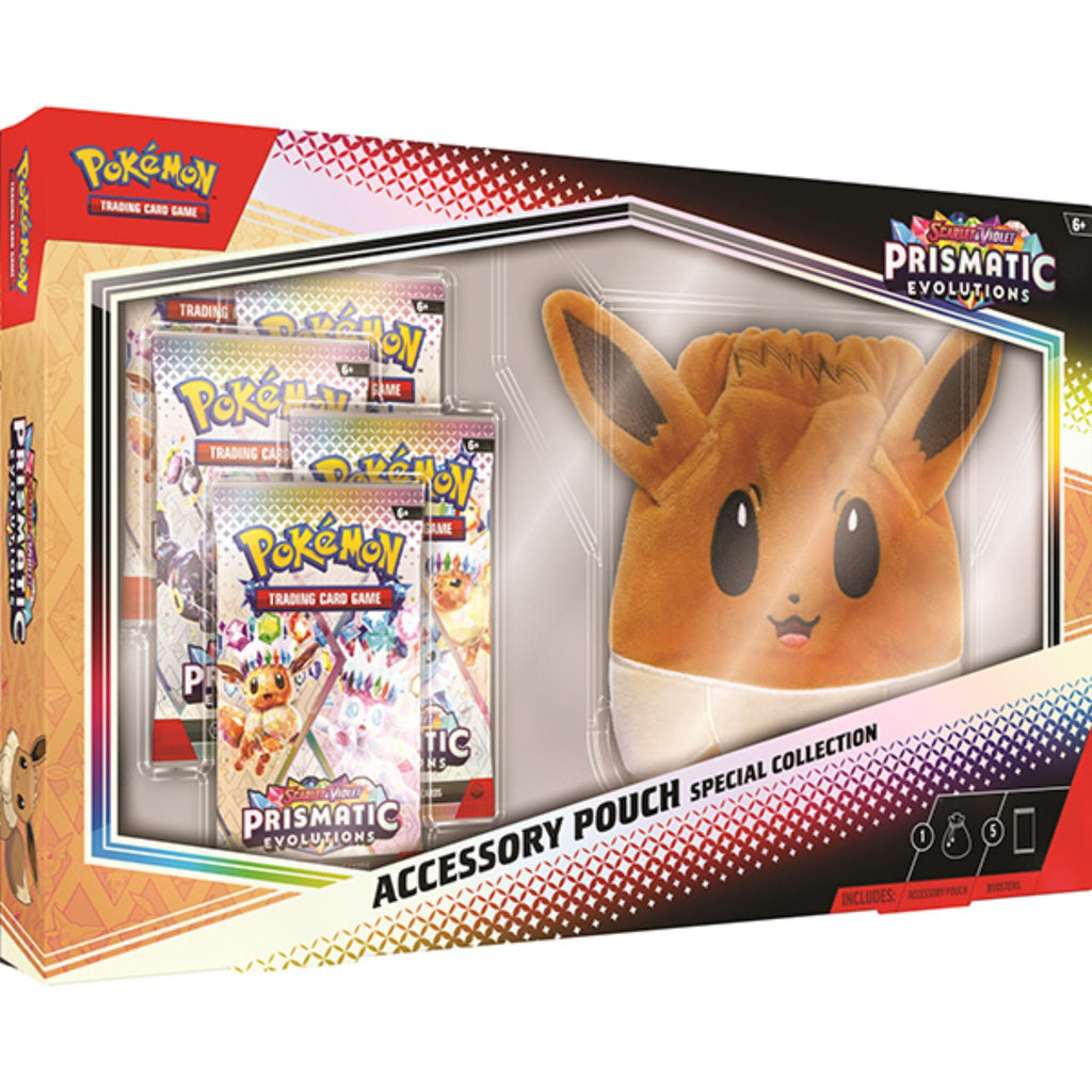 Pokemon Scarlet & Violet Prismatic Evolutions Accessory Pouch Special Collection (Fall Sale)