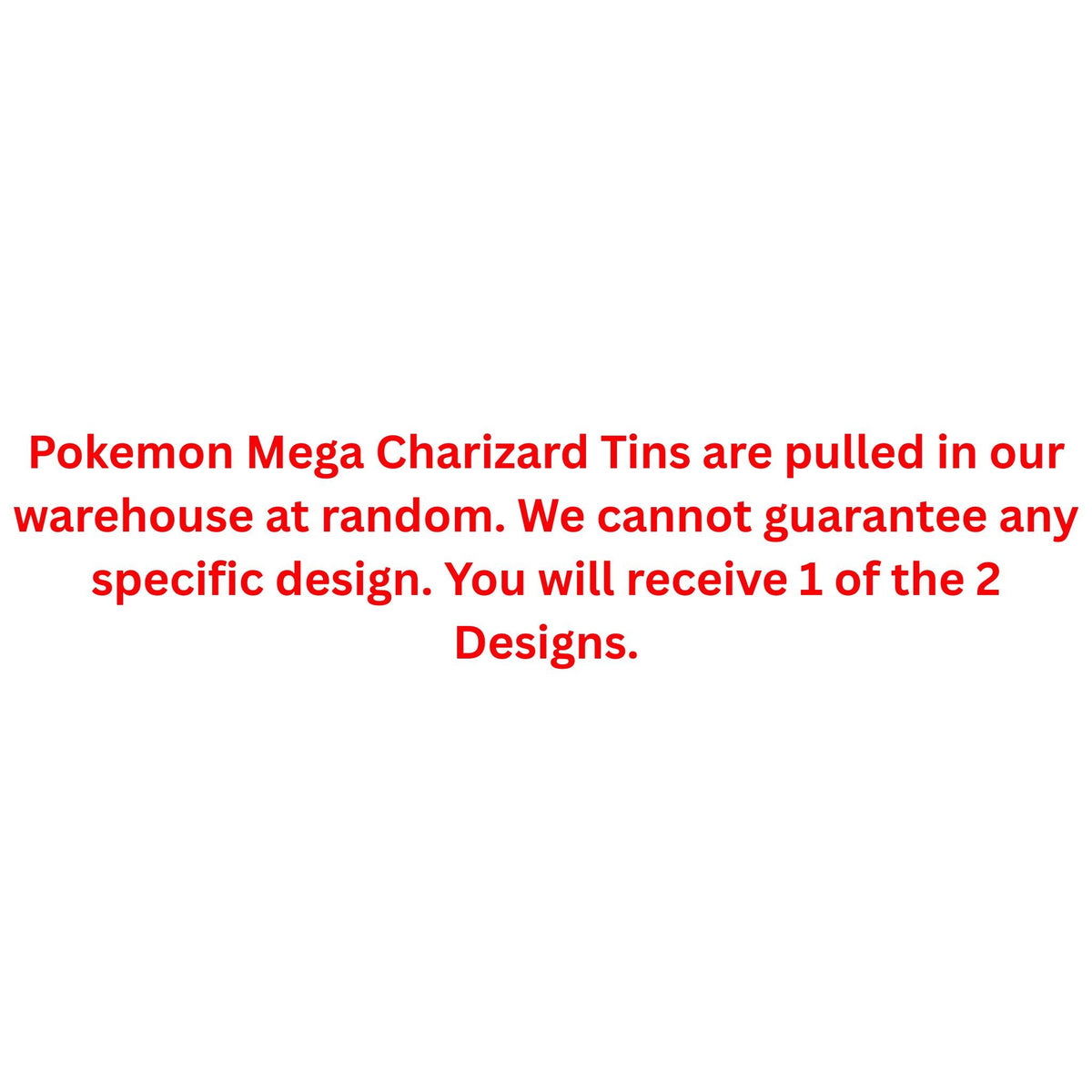 Pokemon Mega Charizard Tin
