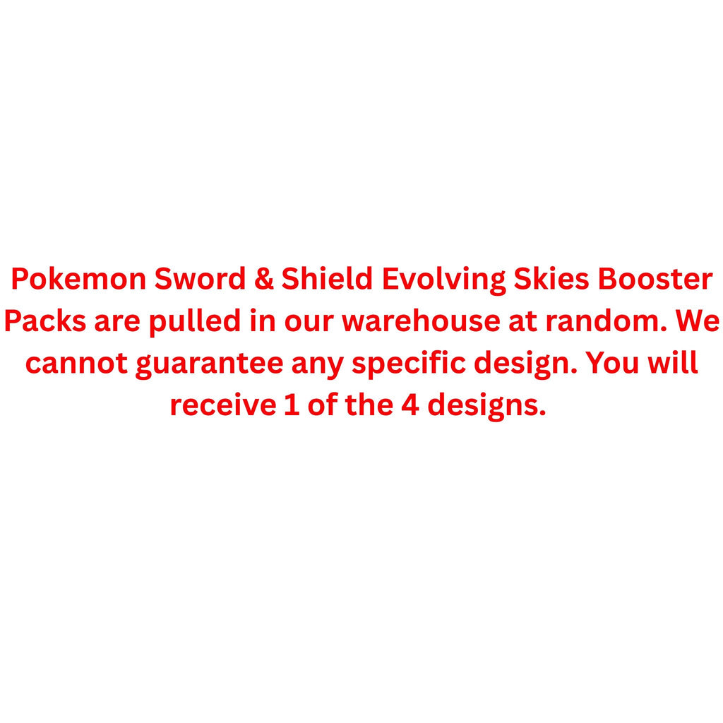 Pokemon Sword & Shield Evolving Skies Booster Pack
