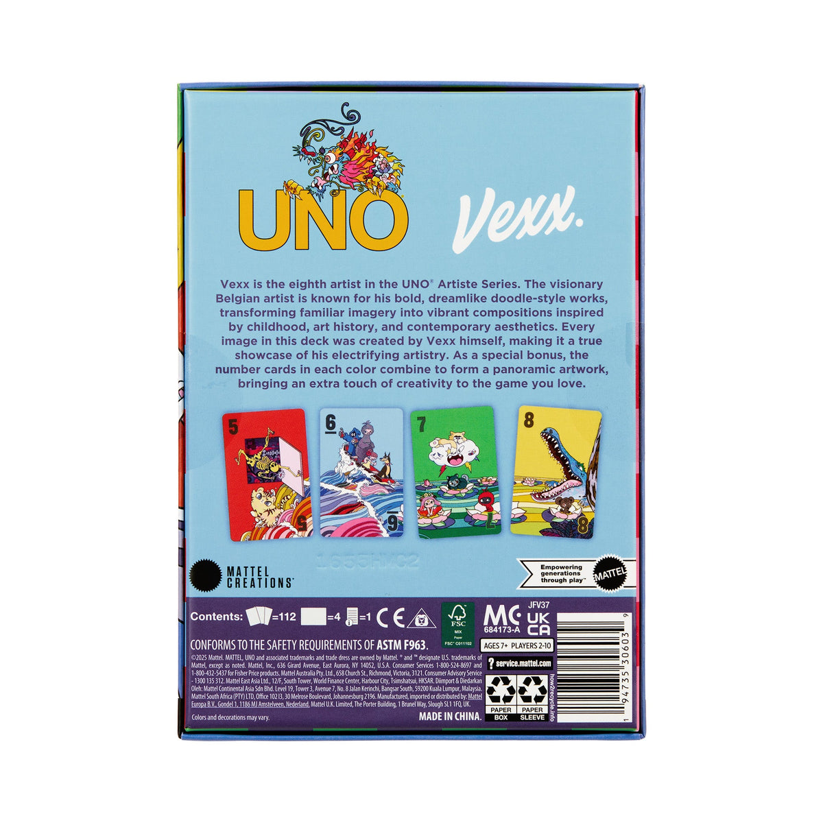 UNO Artiste Vexx Deck