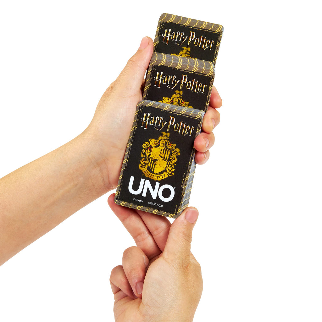 UNO Fandom Harry Potter Hufflepuff Game Deck