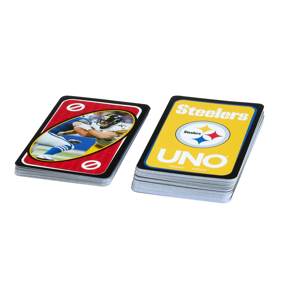 UNO Fandom NFL Pittsburgh Steelers Game Deck