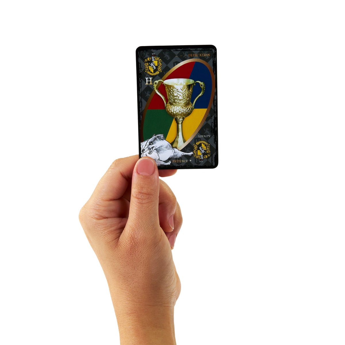 UNO Fandom Harry Potter Hufflepuff Game Deck
