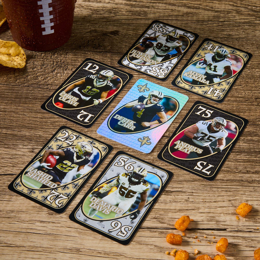 UNO Fandom NFL New Orleans Saints Game Deck