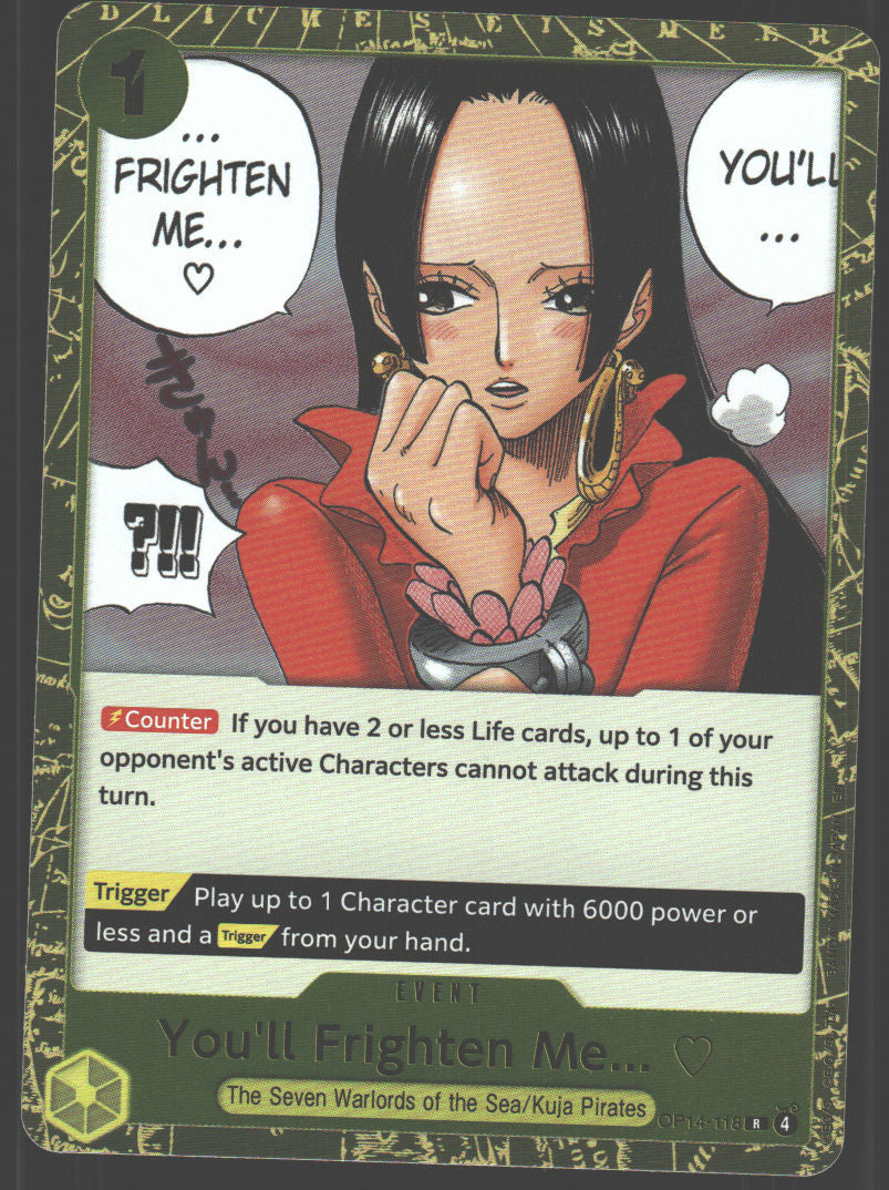 You'll Frighten Me... - OP14-118