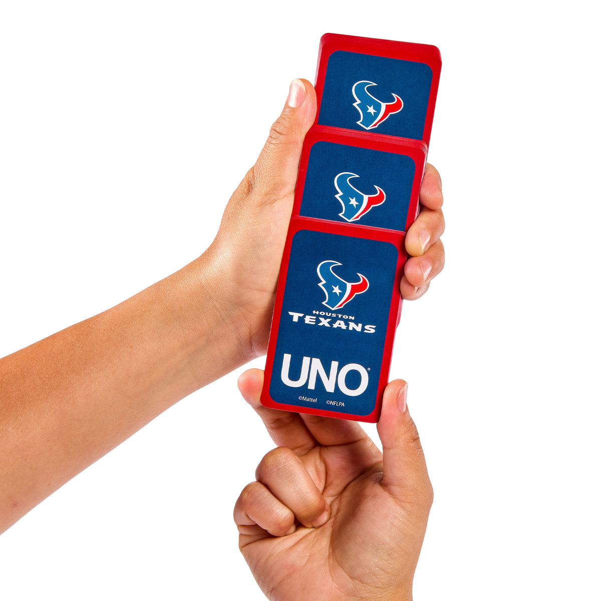 UNO Fandom NFL Houston Texans Game Deck