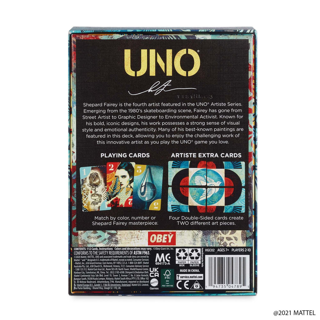 UNO Artiste Shepard Fairey